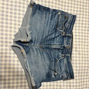 American Eagle Light Blue Denim shorts